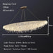 Alleri Crystal Chandelier For Dining Room - DWHOME