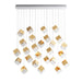 Cubic Luster Cascade Chandelier - Vakkerlight