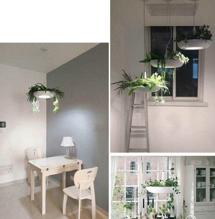 Babylon Hanging Garden Plant Minimalist Pendant Light-DWHOME