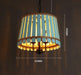 Barrel Style Wood LED Pendant Light - DWHOME
