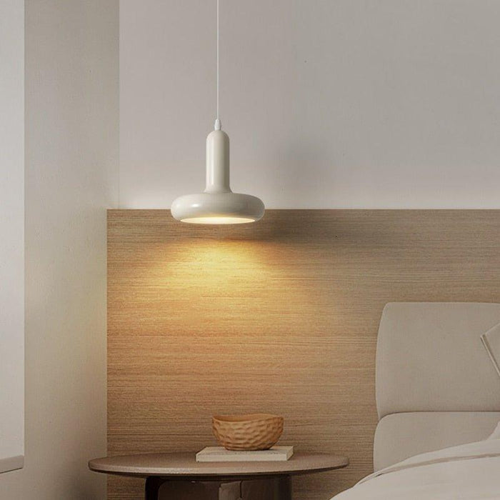 Bauhaus Restaurant Pendant Lights Nordic Medieval Designer Dining Bar Table Lamp Retro White Bedroom Bedside Ceiling Chandelier - DWHOME