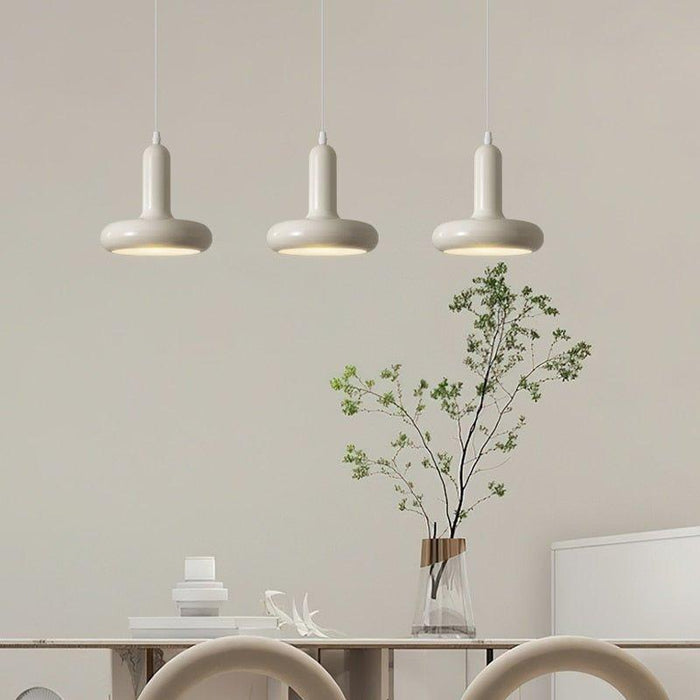 Bauhaus Restaurant Pendant Lights Nordic Medieval Designer Dining Bar Table Lamp Retro White Bedroom Bedside Ceiling Chandelier - DWHOME