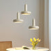 Bauhaus Restaurant Pendant Lights Nordic Medieval Designer Dining Bar Table Lamp Retro White Bedroom Bedside Ceiling Chandelier - DWHOME