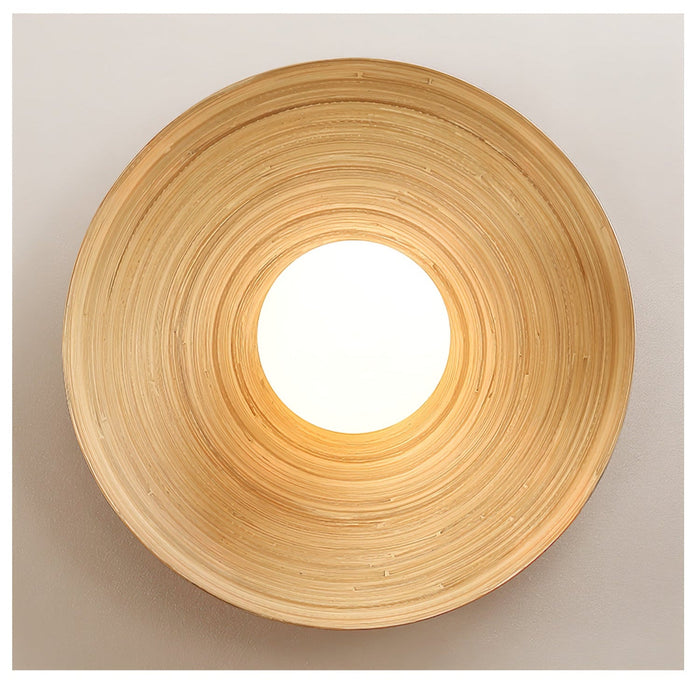 Soluna Wood Ceiling Light-DWHOME