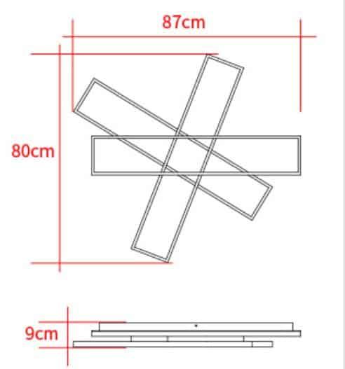 BEATRICE Windmill Ceiling Lamp - DWHOME