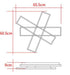 BEATRICE Windmill Ceiling Lamp - DWHOME