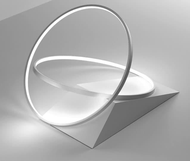 Betina Dual Angel Halo Rings Ceiling Lamp - DWHOME