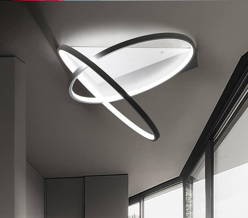 Betina Dual Angel Halo Rings Ceiling Lamp - DWHOME