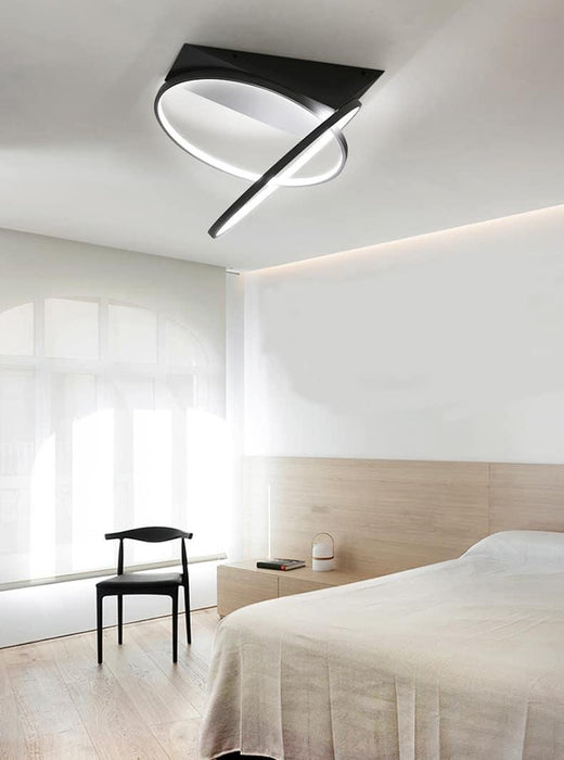 Betina Dual Angel Halo Rings Ceiling Lamp - DWHOME