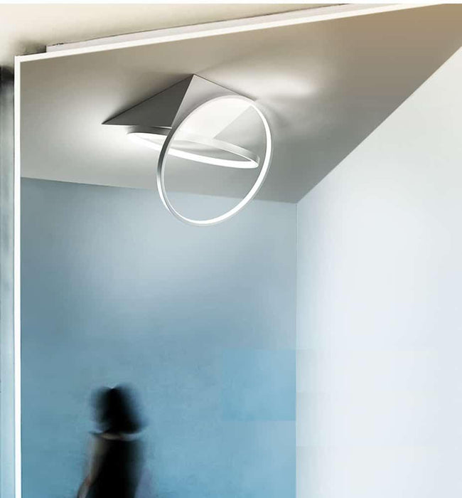 Betina Dual Angel Halo Rings Ceiling Lamp - DWHOME