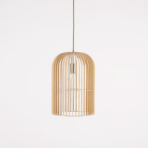 Wooden bird cage pendant light-DWHOME