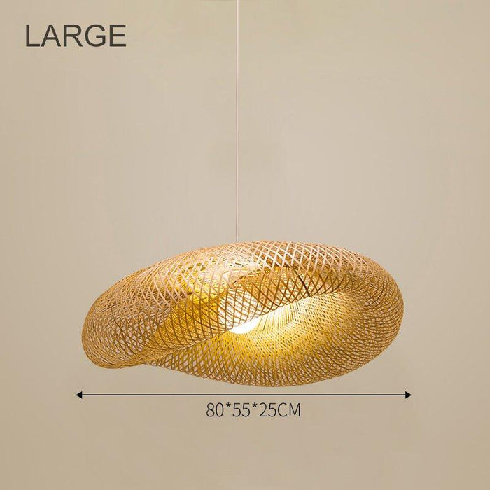 Birds Nest Rattan Bamboo Pendant Light - DWHOME
