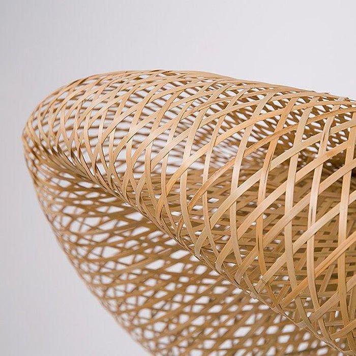Birds Nest Rattan Bamboo Pendant Light-DWHOME