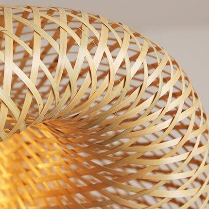 Birds Nest Rattan Bamboo Pendant Light - DWHOME