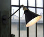 Black Cone Shade Wall Light Sconce (short arm) - DWHOME