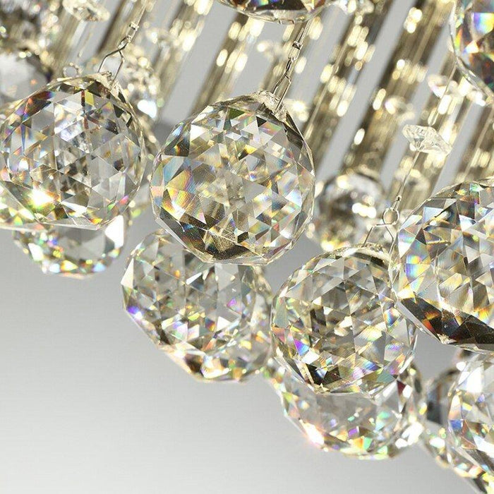 Black Crystal Luxury Rainfall Chandelier - DWHOME