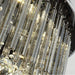 Black Crystal Luxury Rainfall Chandelier - DWHOME