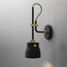 Black Hudson Wall Light - DWHOME