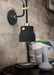 Black Hudson Wall Light - DWHOME