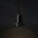 Black Lava C Concrete Minimalist Line Pendant Light-DWHOME