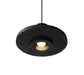 Black Lava C Concrete Minimalist Line Pendant Light-DWHOME
