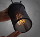 Black Mesh Cylinder Industrial Loft Pendant Light - DWHOME
