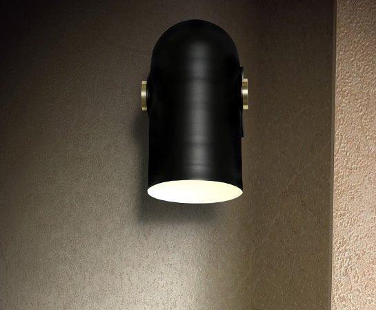 Black Spotlight Minimalist Wall Light - DWHOME