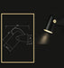 Black Spotlight Minimalist Wall Light - DWHOME