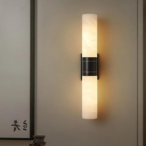 Natural Marble Indoor Wall Sconce Light-DWHOME