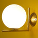 Blown Glass Opal Glass Wall Lamp-DWHOME