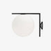 Blown Glass Opal Glass Wall Lamp-DWHOME