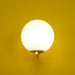 Blown Glass Opal Glass Wall Lamp-DWHOME