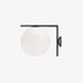 Blown Glass Opal Glass Wall Lamp-DWHOME