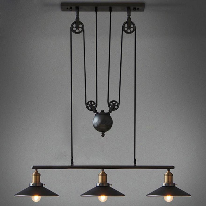 BORGHILD Disk Weighted Hanging Lamp - DWHOME