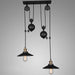 BORGHILD Disk Weighted Hanging Lamp - DWHOME