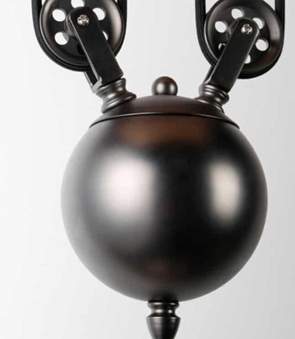 BORGHILD Disk Weighted Hanging Lamp - DWHOME