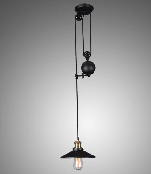 BORGHILD Disk Weighted Hanging Lamp - DWHOME