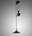 BORGHILD Disk Weighted Hanging Lamp - DWHOME