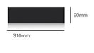 BORJE Sleek Band Wall Lamp - DWHOME