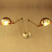 Brass Double Head Shade Industrial Wall Light - DWHOME