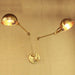 Brass Double Head Shade Industrial Wall Light - DWHOME