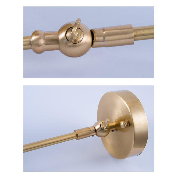 Brass Gooseneck Wall Light - DWHOME