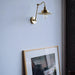 Brass Gooseneck Wall Light - DWHOME