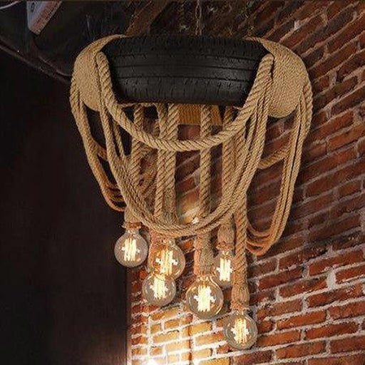 Brock Industrial Chandelier-DWHOME