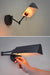 Brooklyn Black Industrial Wall Light - DWHOME