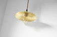 Brushed Brass Fluted Pendant Light - DWHOME