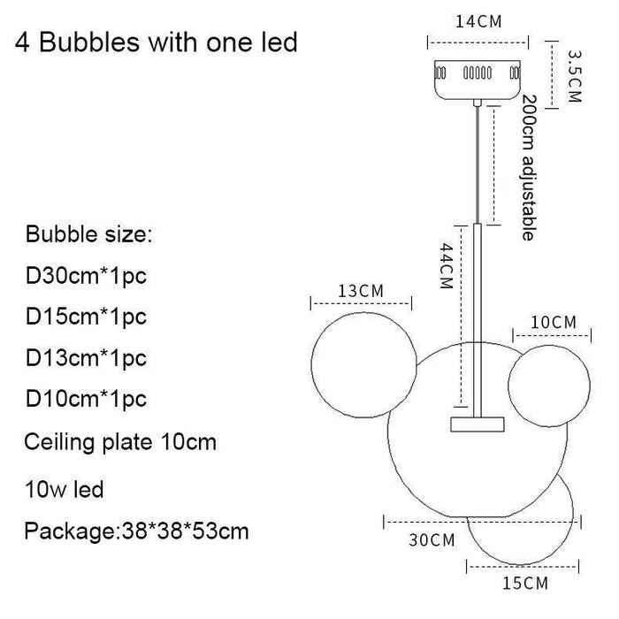Bubble Glass Lamp - DWHOME