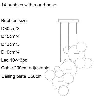 Bubble Glass Lamp - DWHOME