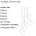 Bubble Glass Lamp - DWHOME