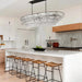 Ghiaccio Oval Chandelier 54''65''-DWHOME
